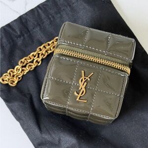 Yves Saint Laurent vineyard green  Mini Bag
